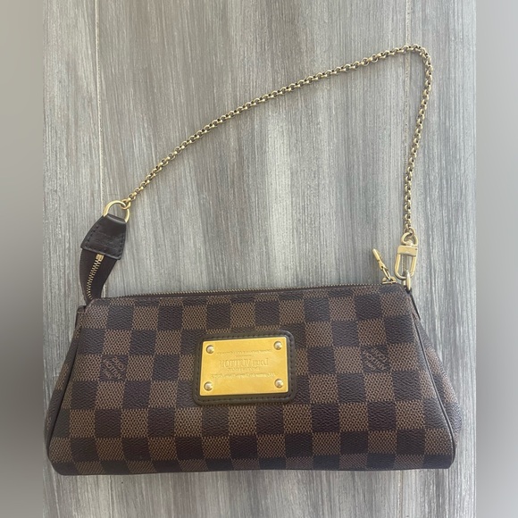 Louis Vuitton damiere ebene eva clutch/crossbody - Picture 2 of 12